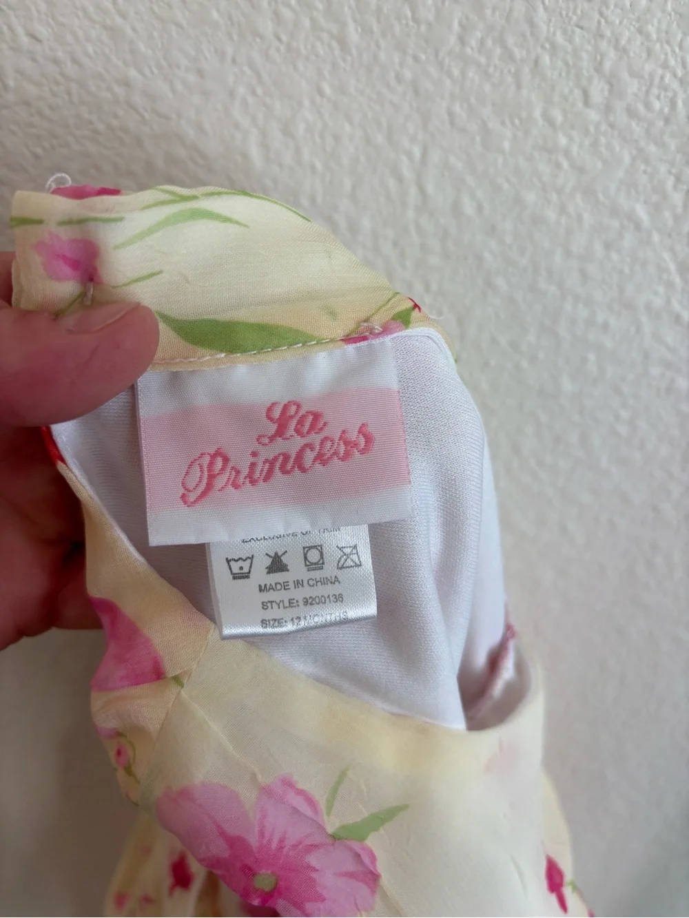 vintage sleeveless floral dress size 12 months